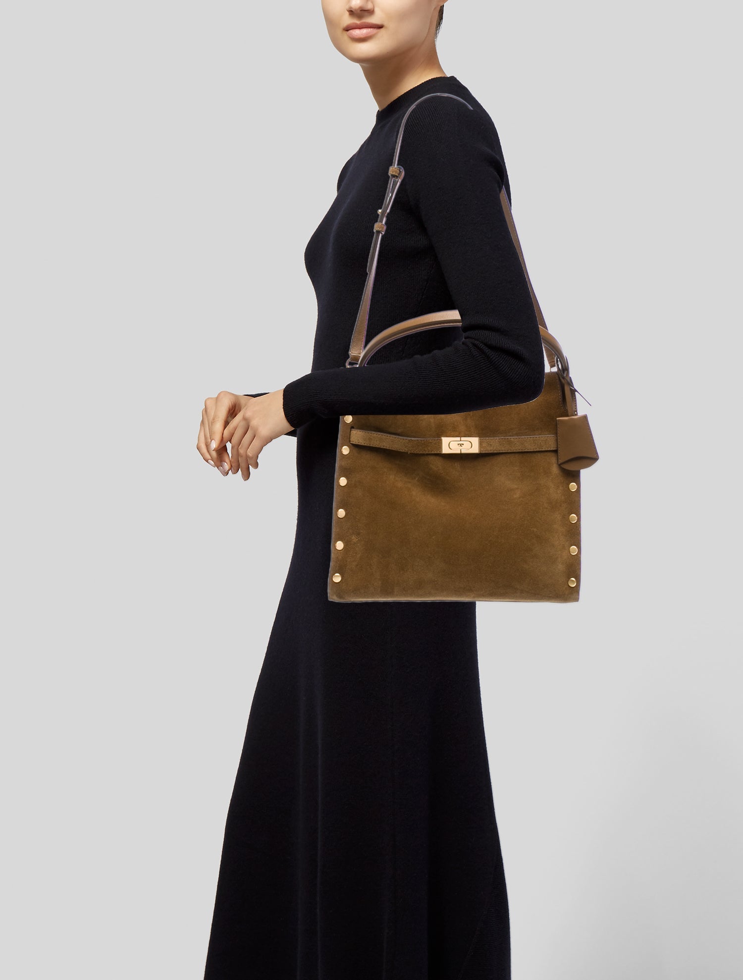 Tory Burch Suede Shoulder Bag