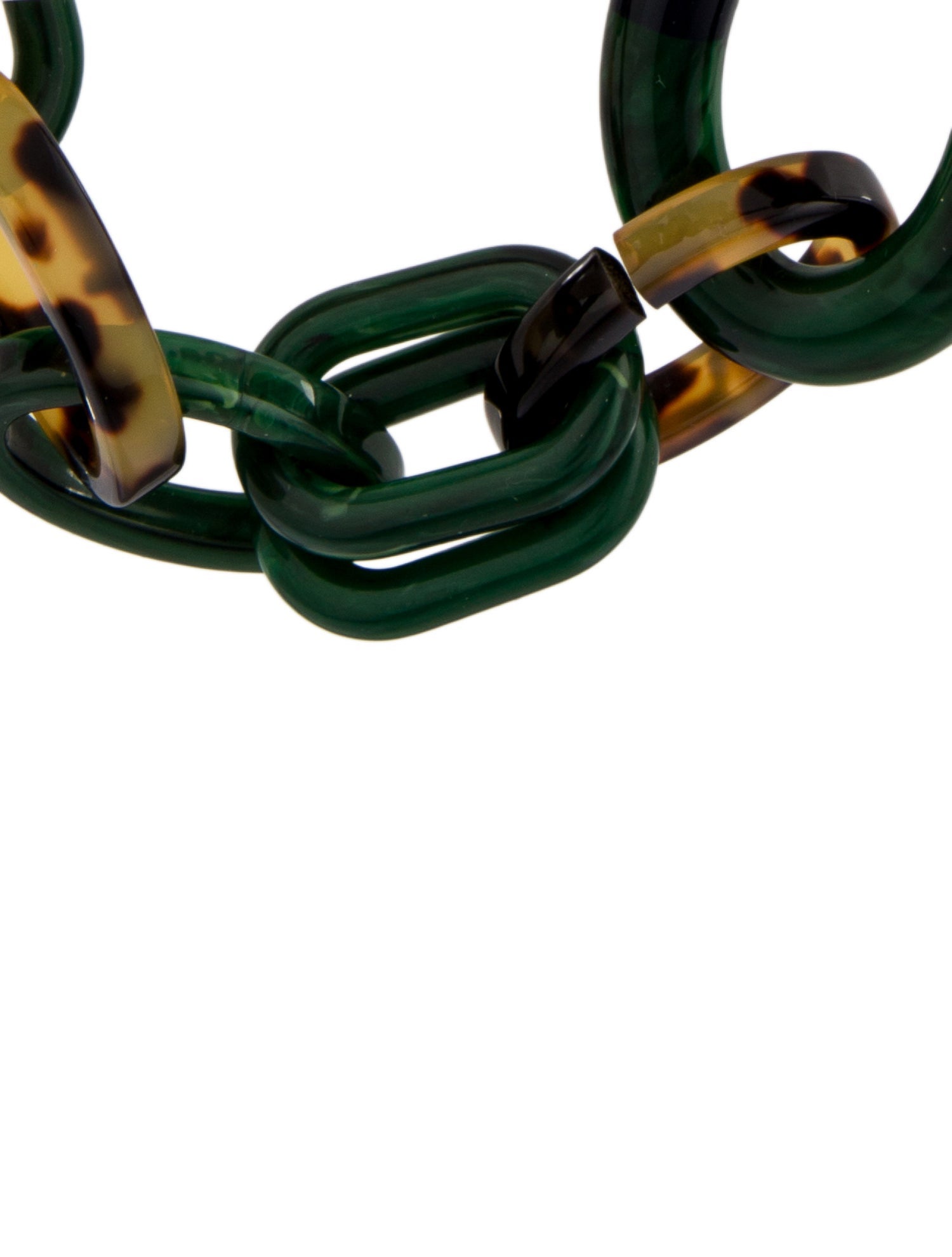 Tory Burch Resin Chain Necklace