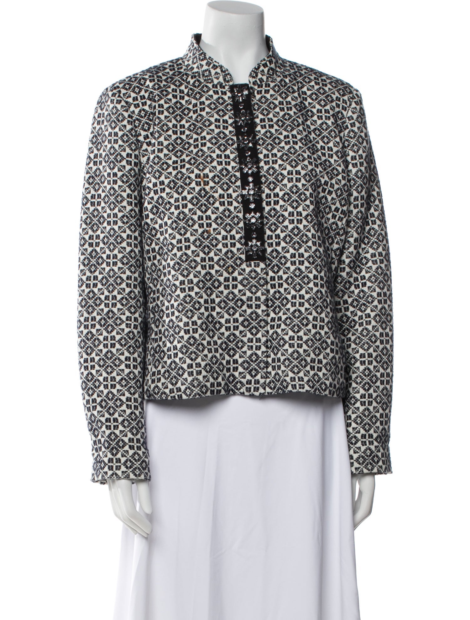 Tory Burch Printed Evening Jacket