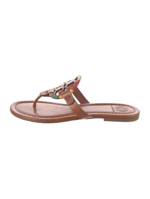 Tory Burch Leather Slides