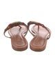 Tory Burch Leather Slides