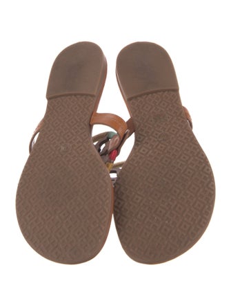 Tory Burch Leather Slides