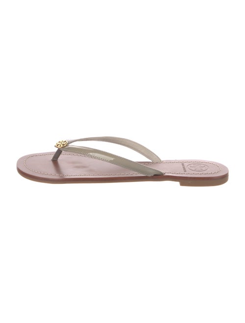 Tory Burch Leather Flip Flops