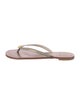 Tory Burch Leather Flip Flops