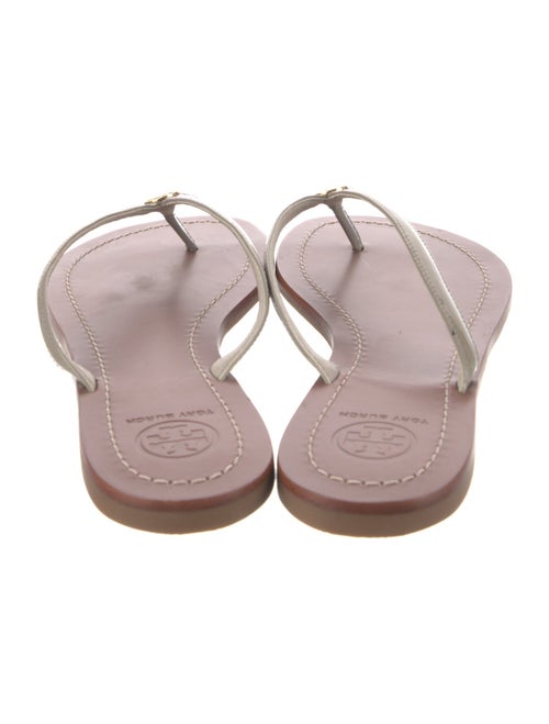 Tory Burch Leather Flip Flops