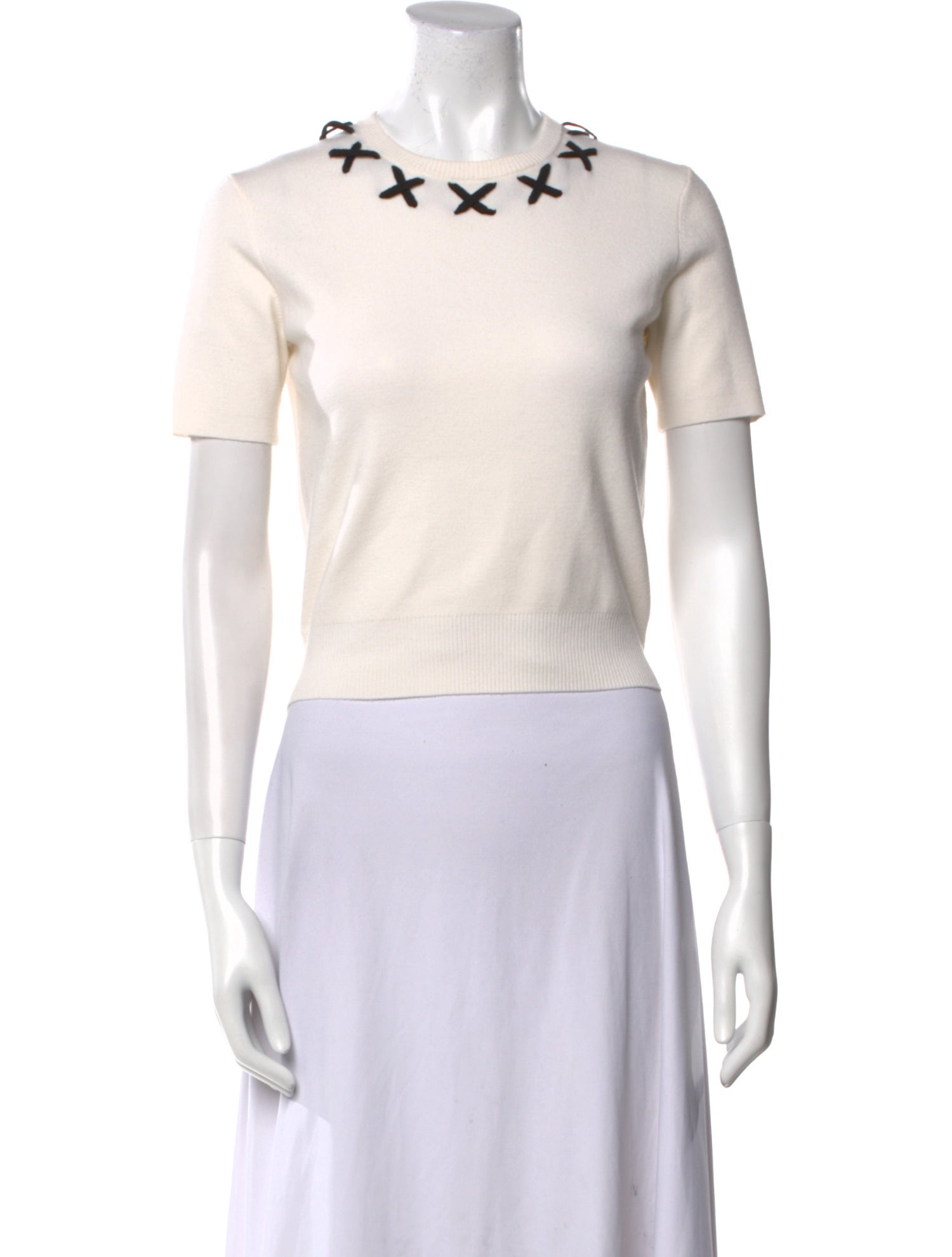 Tory Burch Cashmere Crew Neck Sweater