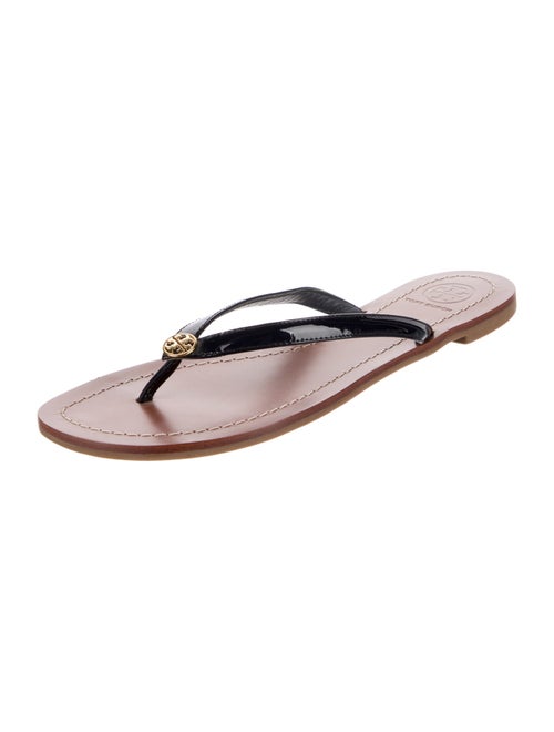 Tory Burch Patent Leather Slides
