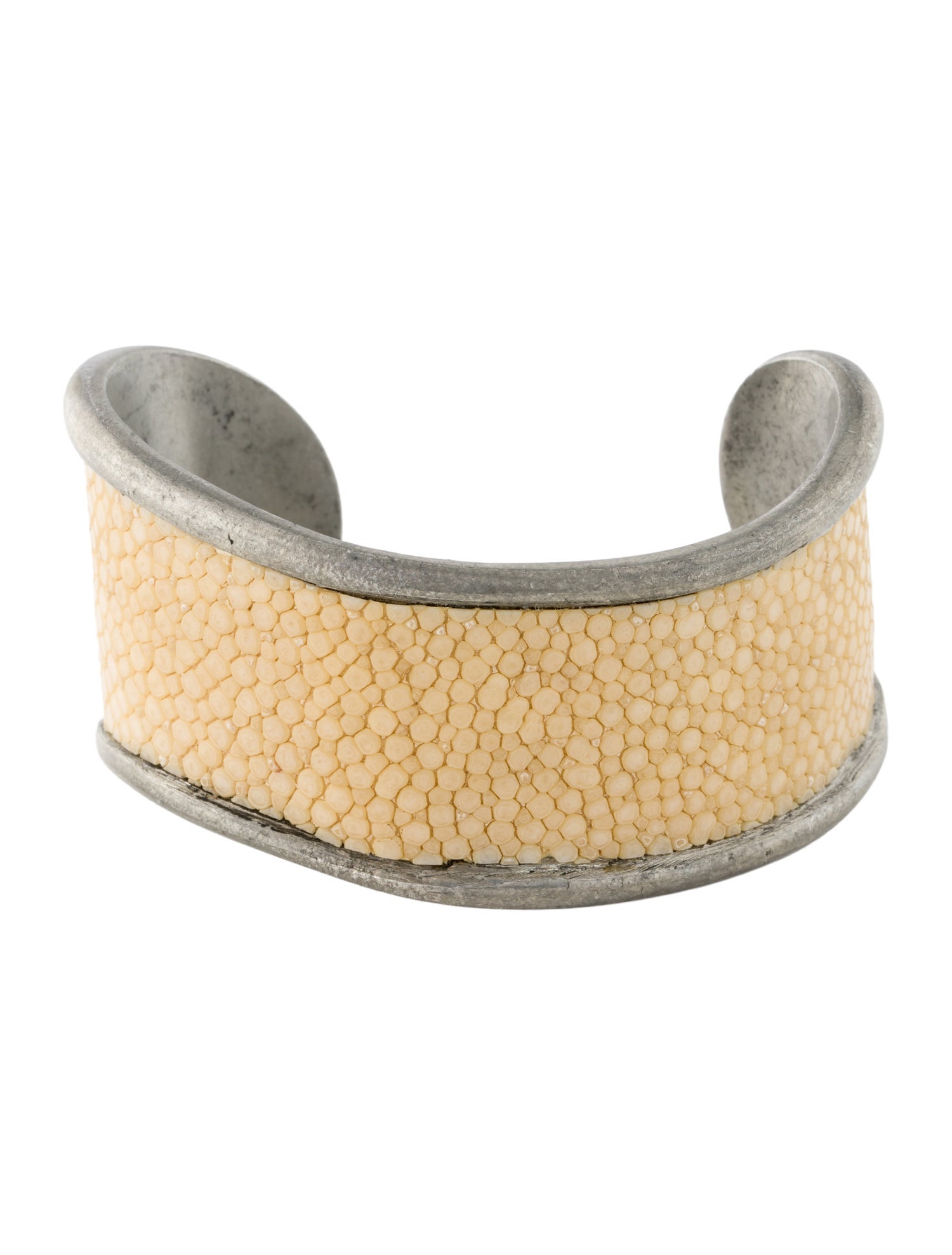 Tory Burch Stingray Enamel Wavy Cuff