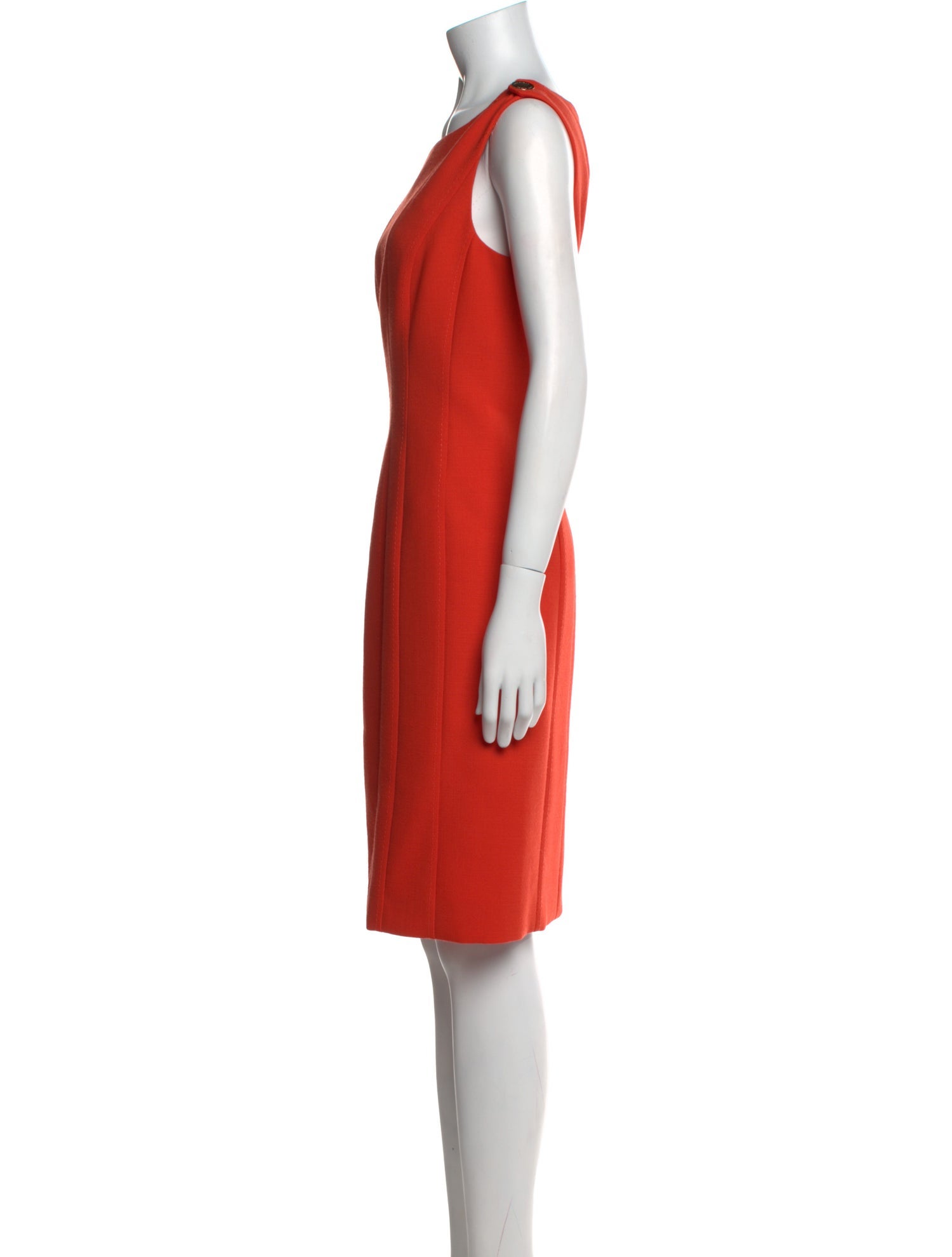 Tory Burch Bateau Neckline Knee-Length Dress