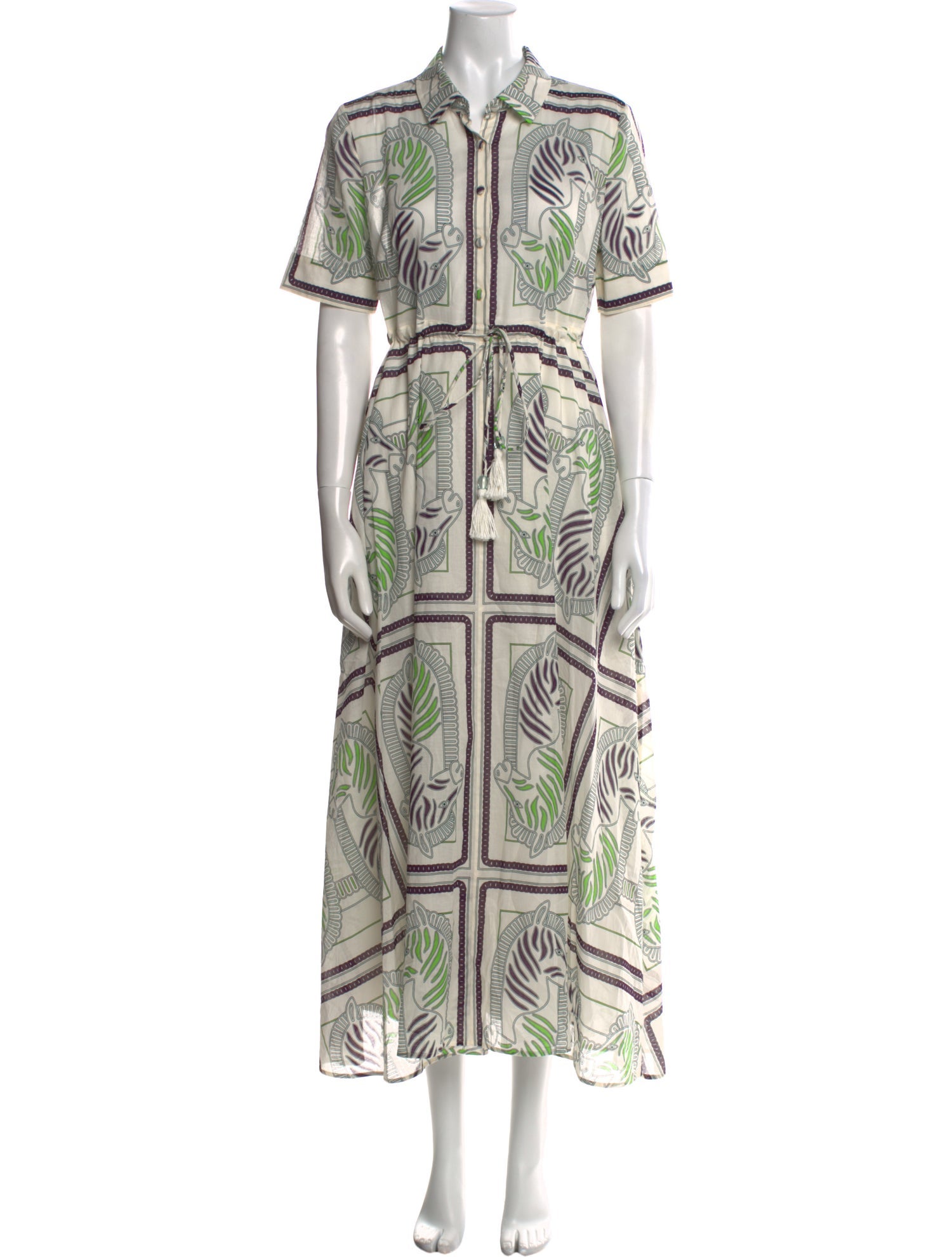 Tory Burch Printed Long Dress