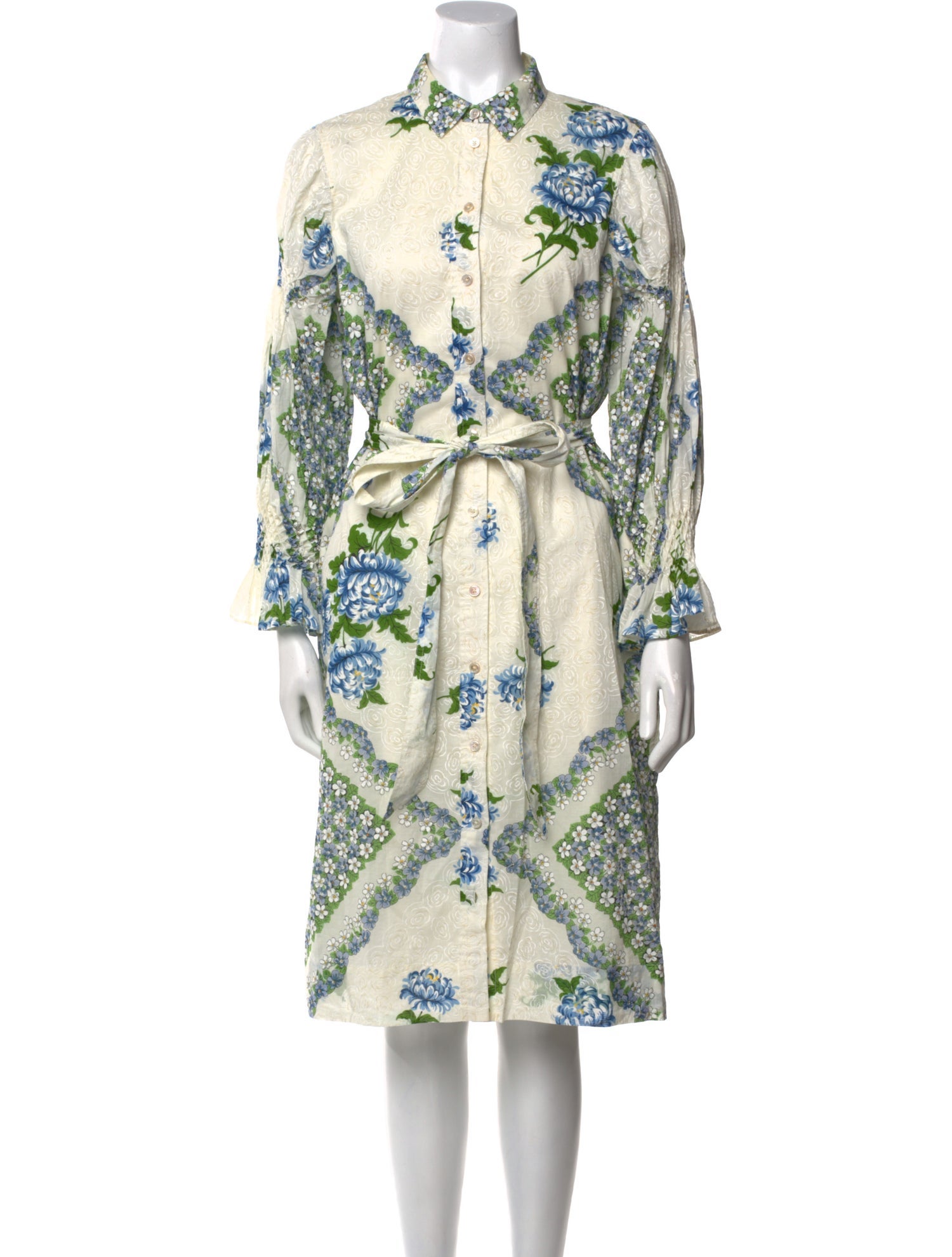 Tory Burch Printed Midi Length Dress