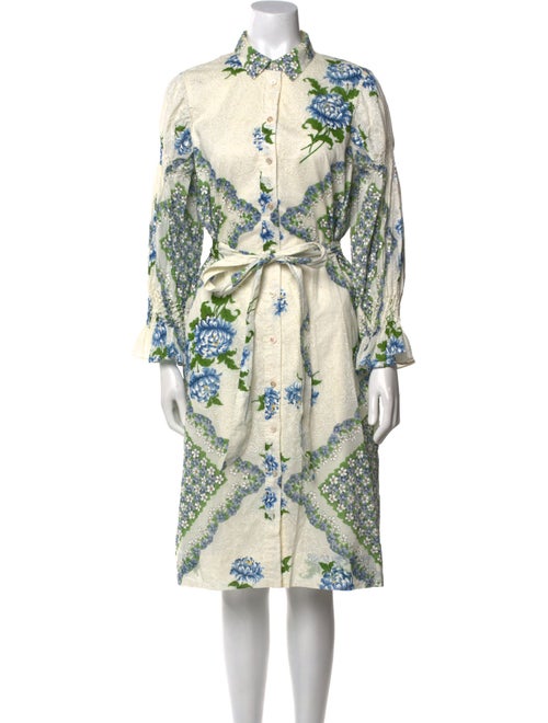 Tory Burch Printed Midi Length Dress