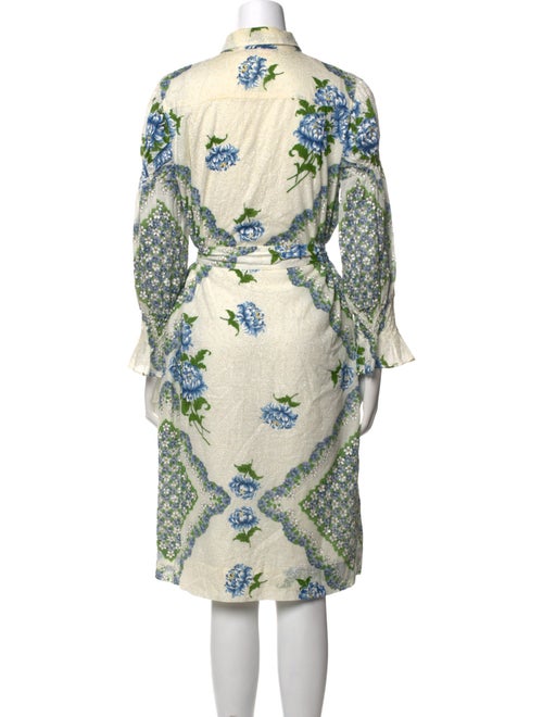 Tory Burch Printed Midi Length Dress