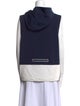 Tory Burch Mock Neck Sleeveless Sweatshirt