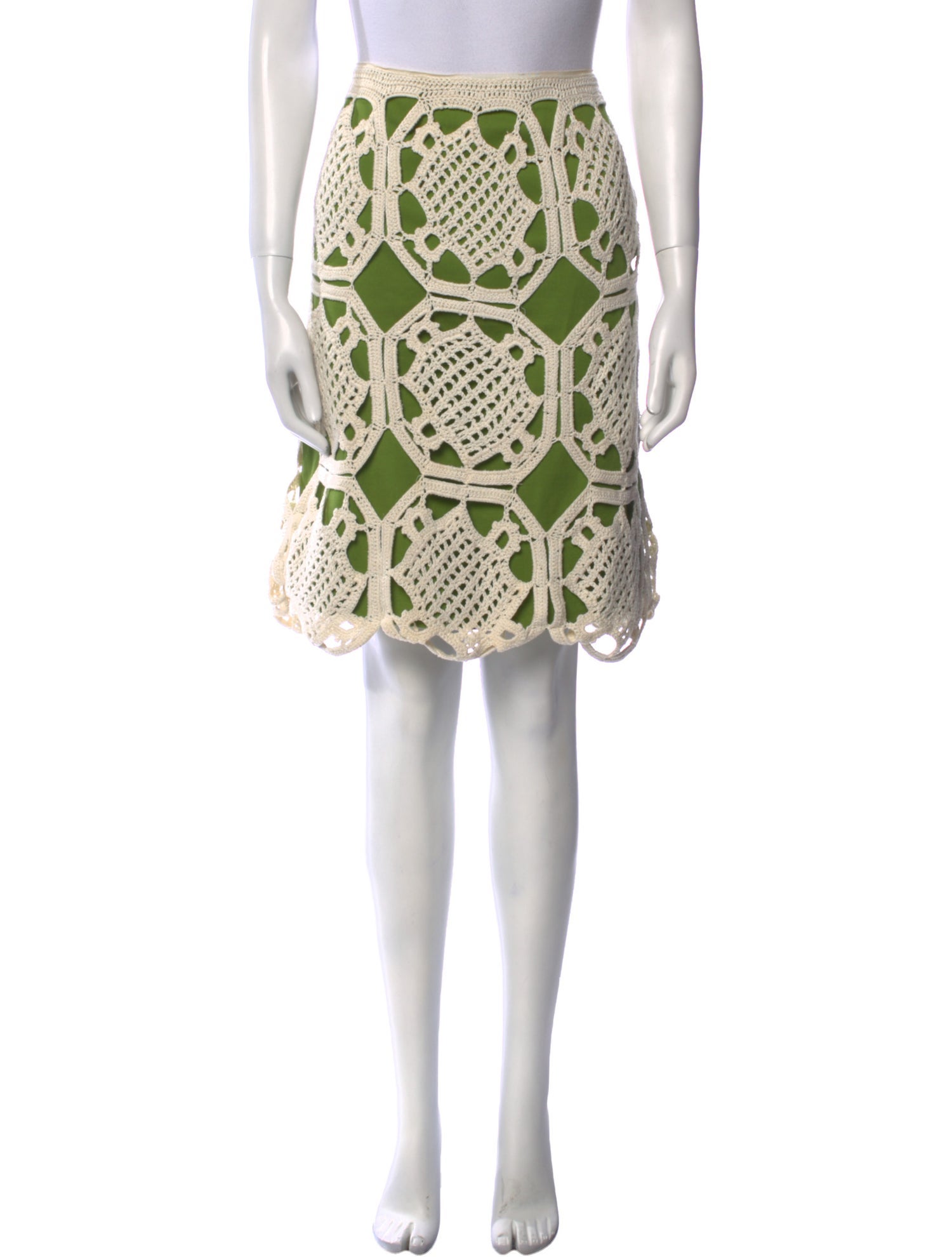 Tory Burch Printed Knee-Length Skirt