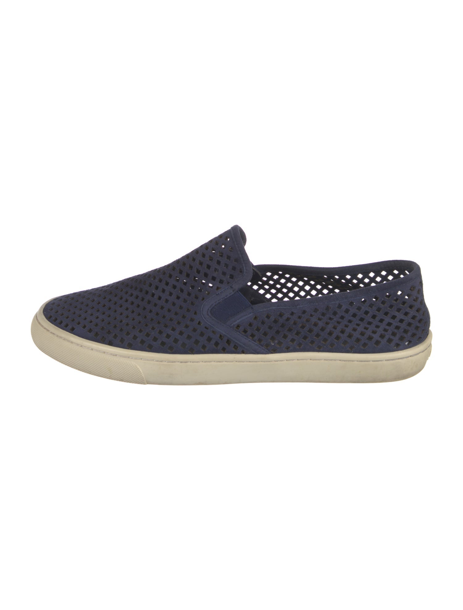 Tory Burch Suede Lasercut Accents Loafer Sneakers
