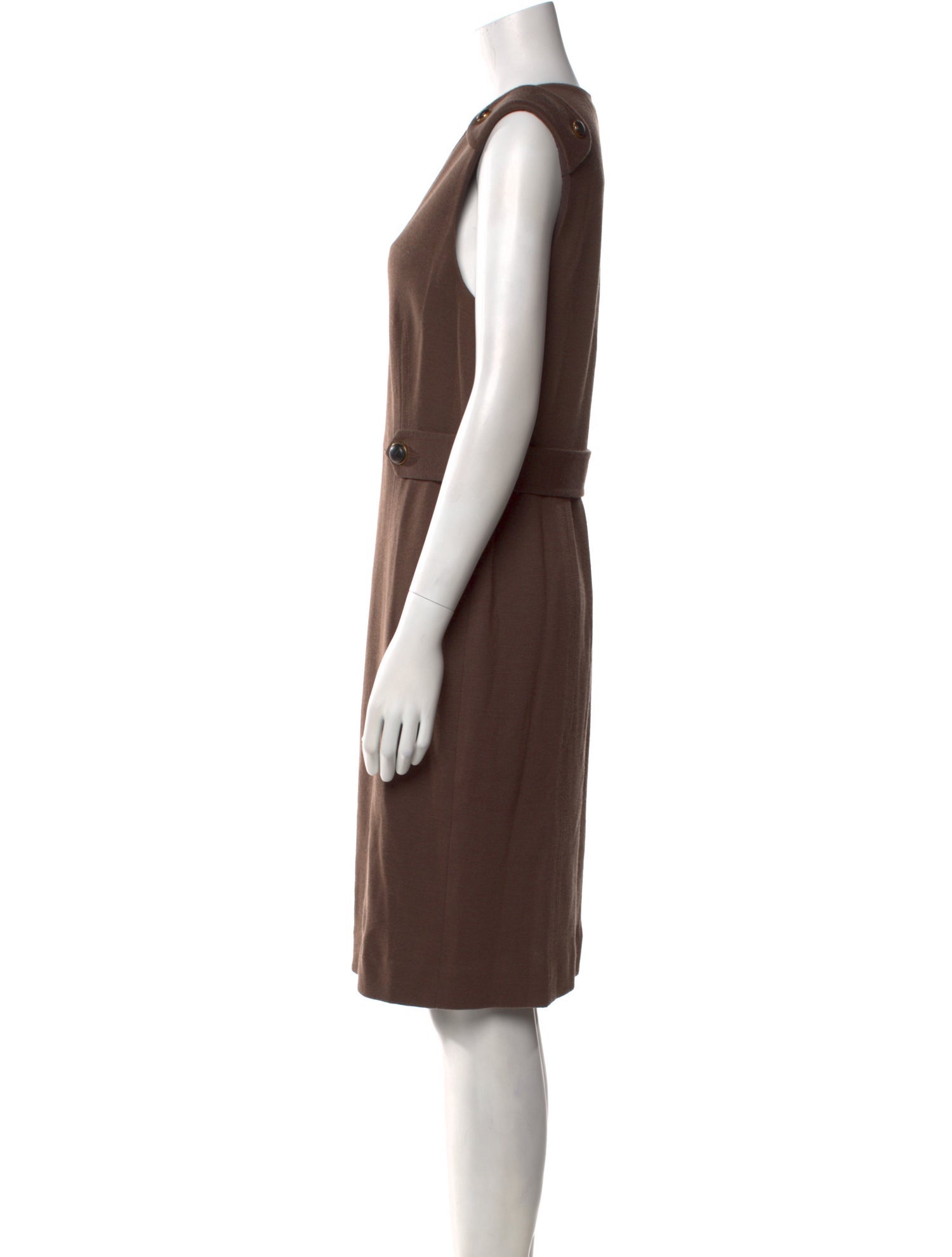 Tory Burch V-Neck Knee-Length Dress