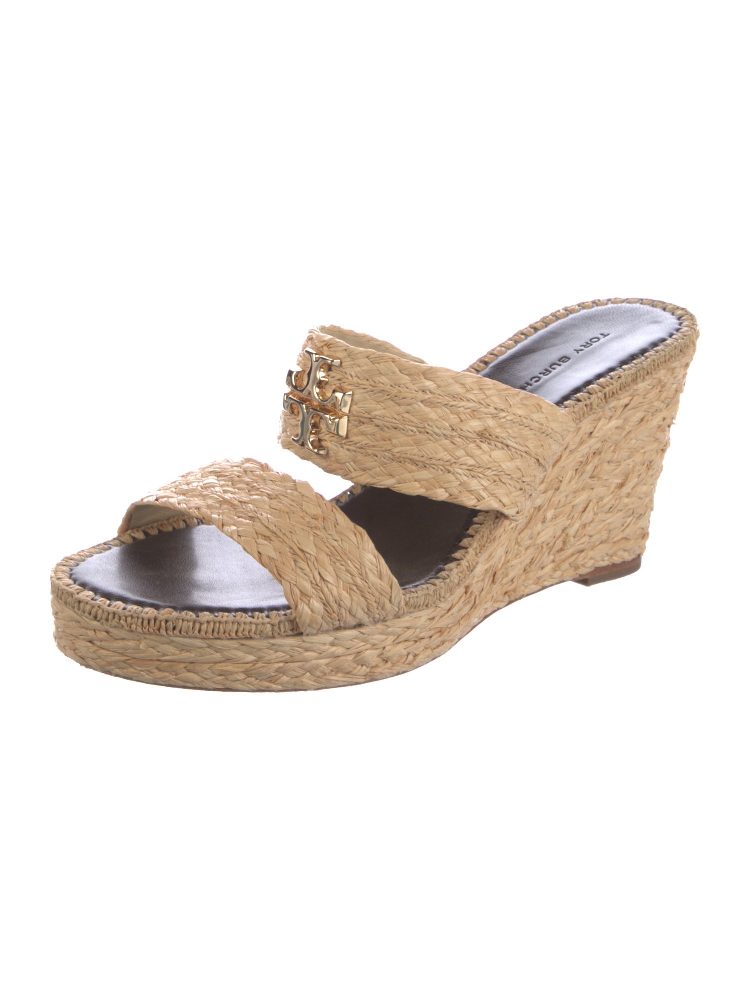 Tory Burch Raffia Espadrilles