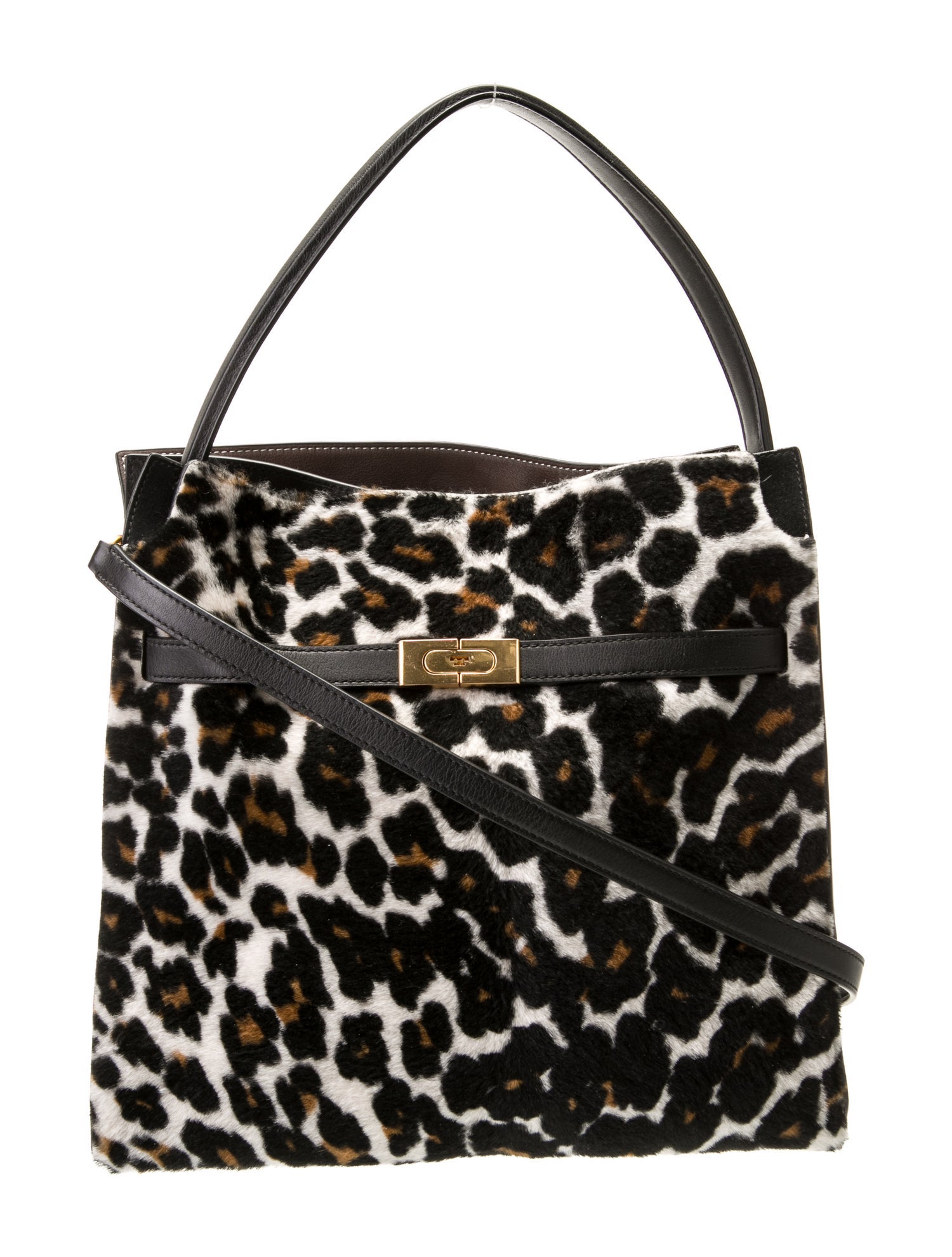 Tory Burch Faux Fur Top Handle Bag