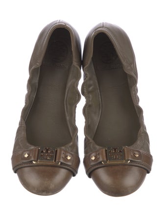 Tory Burch Leather Ballet Flats