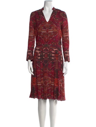 Tory Burch Silk Midi Length Dress