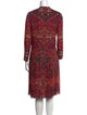 Tory Burch Silk Midi Length Dress