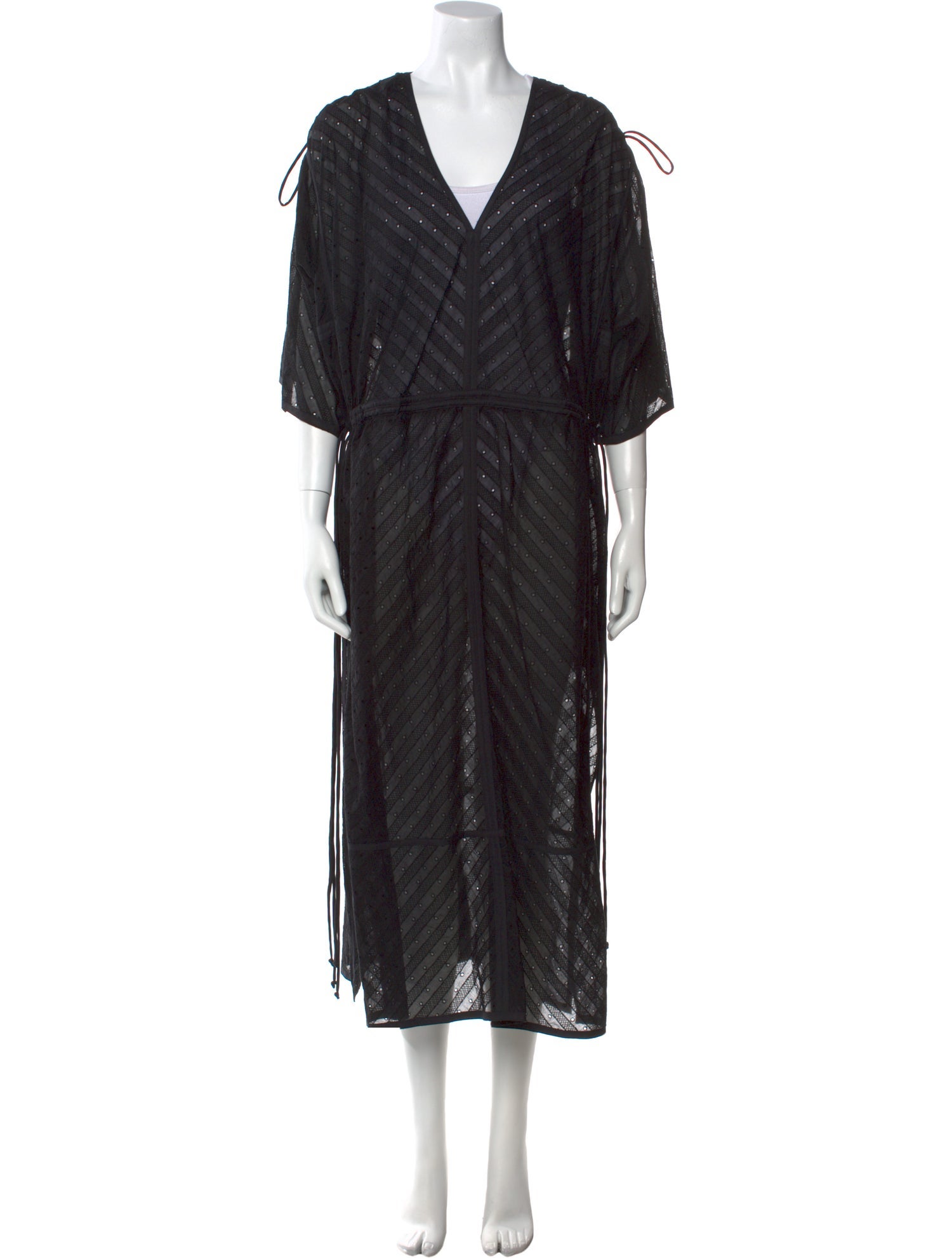 Tory Burch V-Neck Long Dress