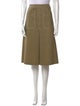 Tory Burch Whipstitch Trim Knee-Length Skirt