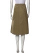 Tory Burch Whipstitch Trim Knee-Length Skirt