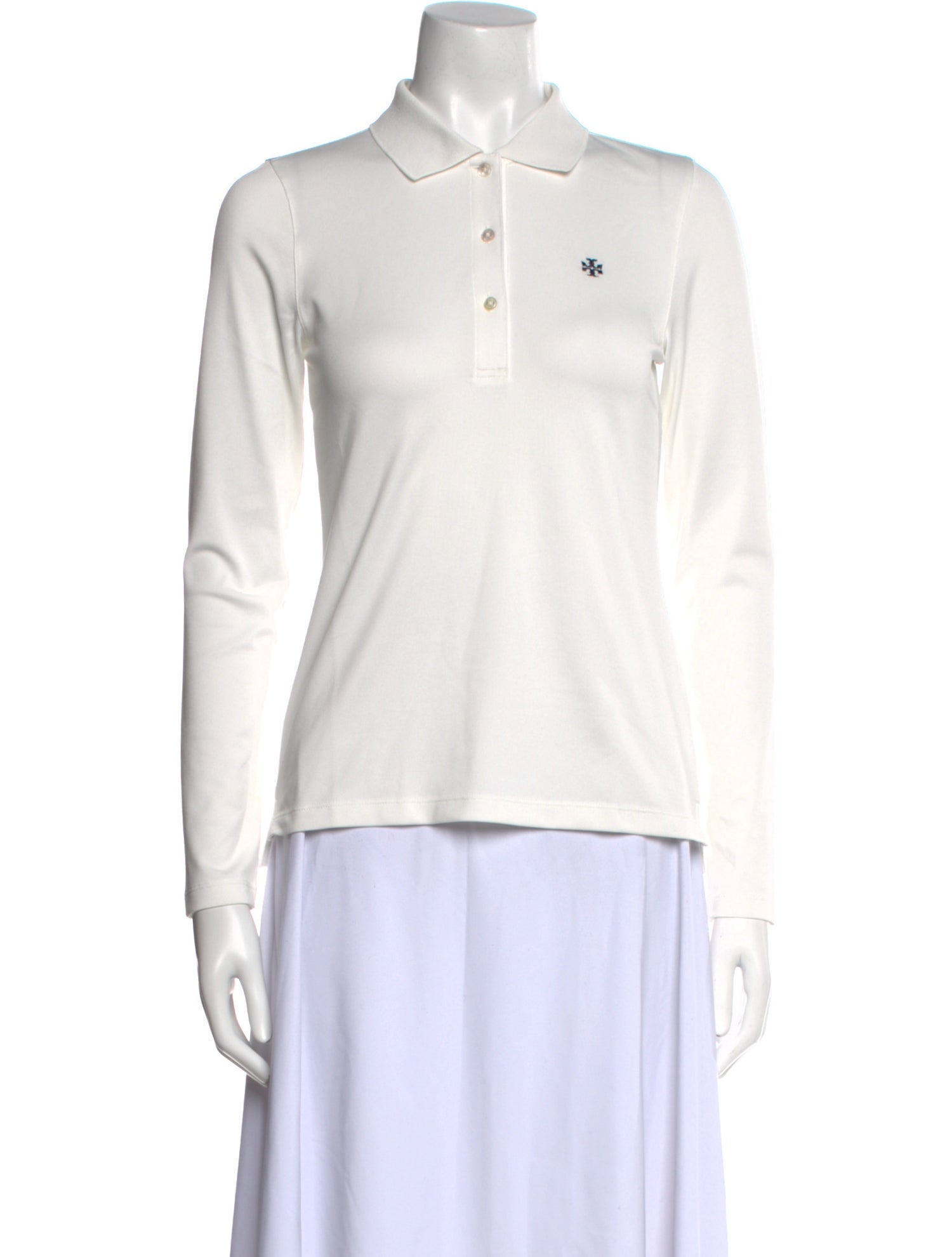 Tory Burch Long Sleeve Polo w/ Tags