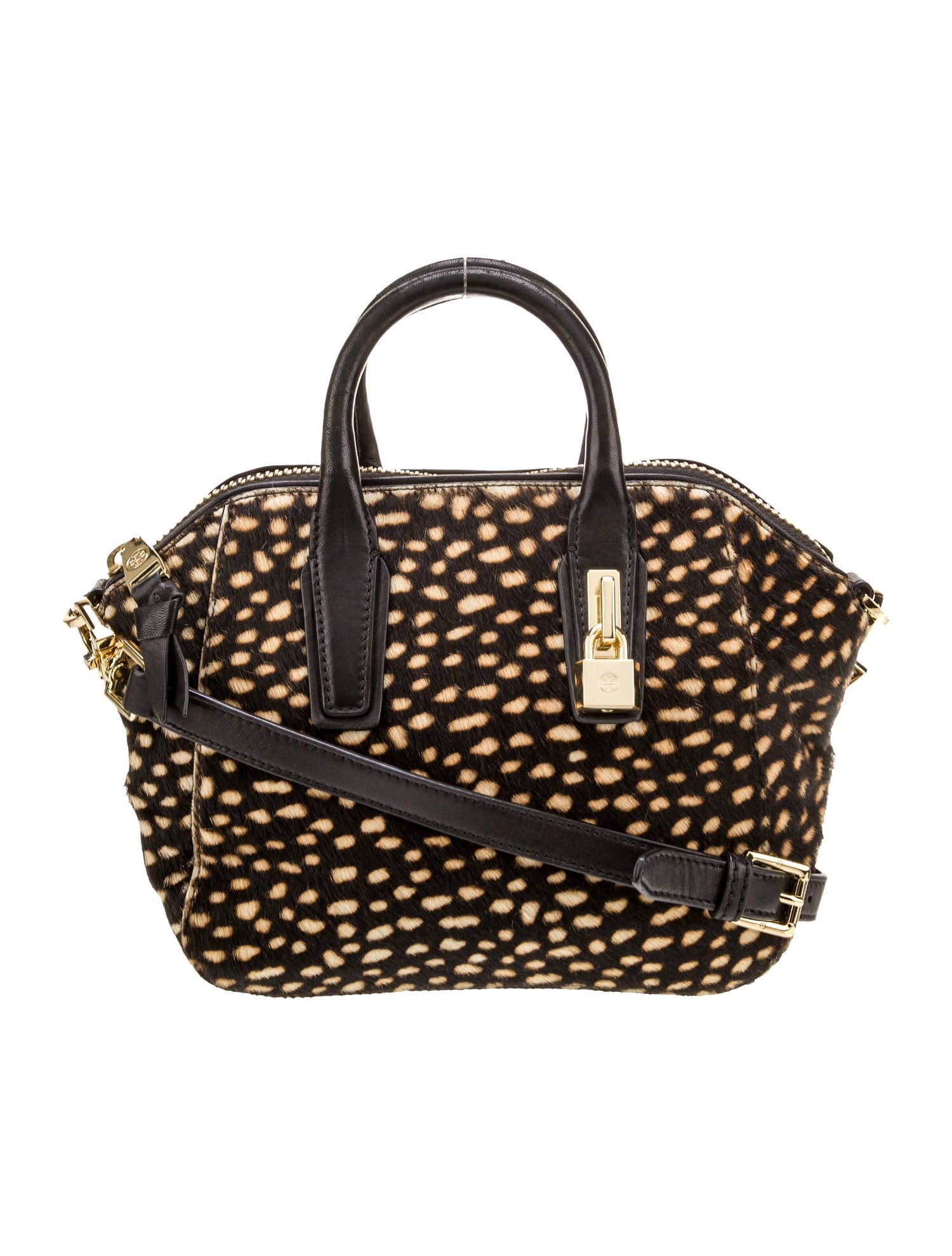 Tory Burch Ponyhair Top Handle Bag