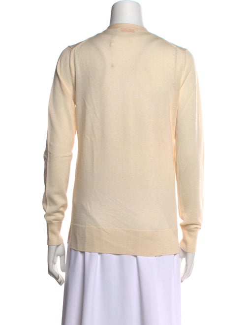 Tory Burch Merino Wool V-Neck Sweater