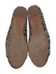 Tory Burch Straw Animal Print Ballet Flats