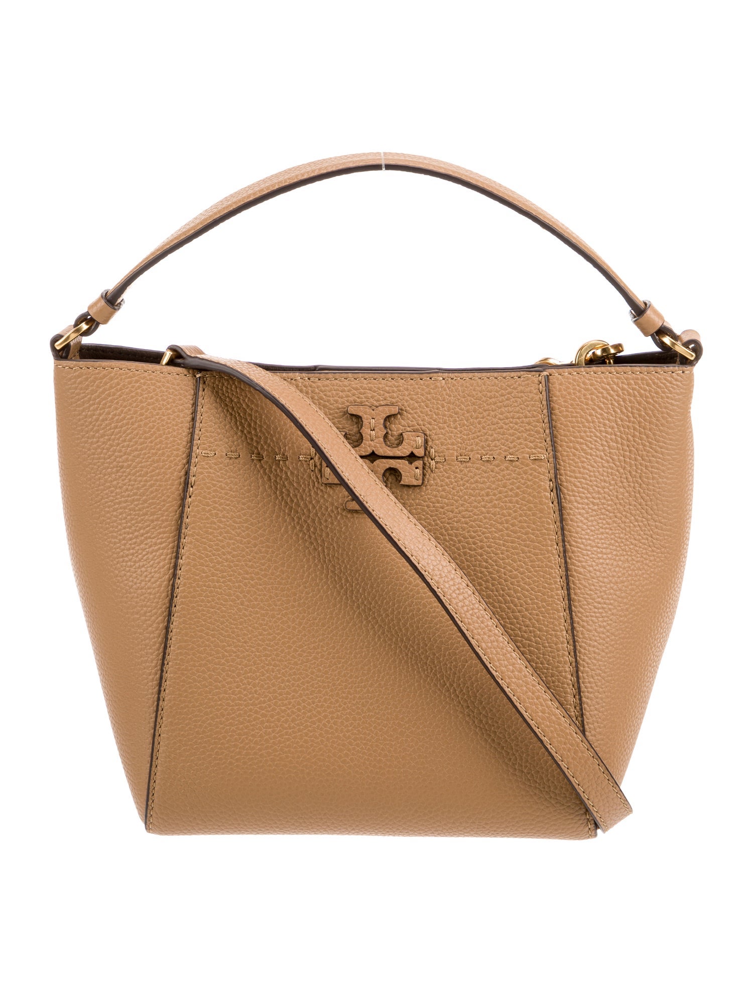Tory Burch Leather Bucket Bag