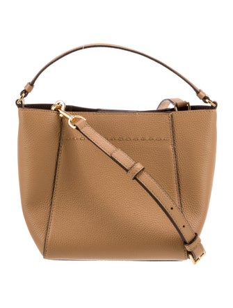 Tory Burch Leather Bucket Bag