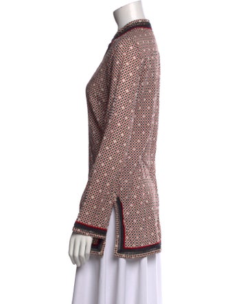 Tory Burch Printed V-Neck Tunic