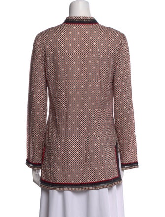 Tory Burch Printed V-Neck Tunic