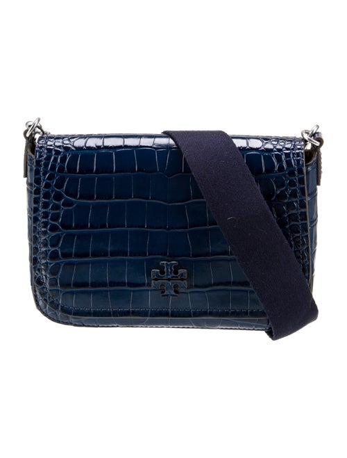 Tory Burch Embossed Leather Shoulder Bag