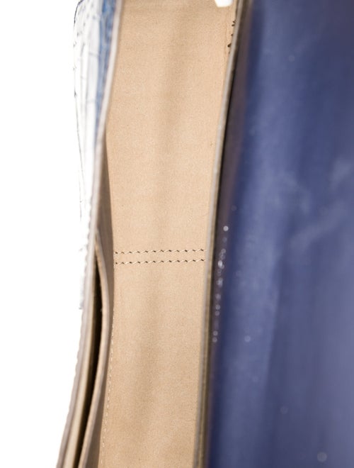 Tory Burch Embossed Leather Shoulder Bag