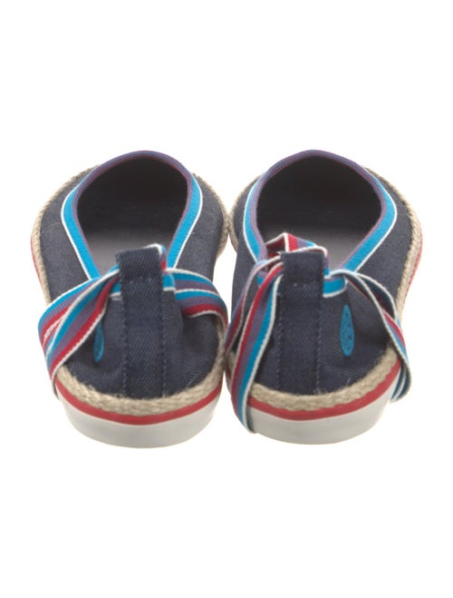 Tory Burch Denim Printed Espadrilles