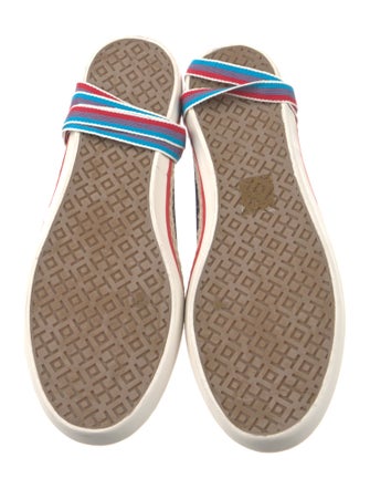 Tory Burch Denim Printed Espadrilles