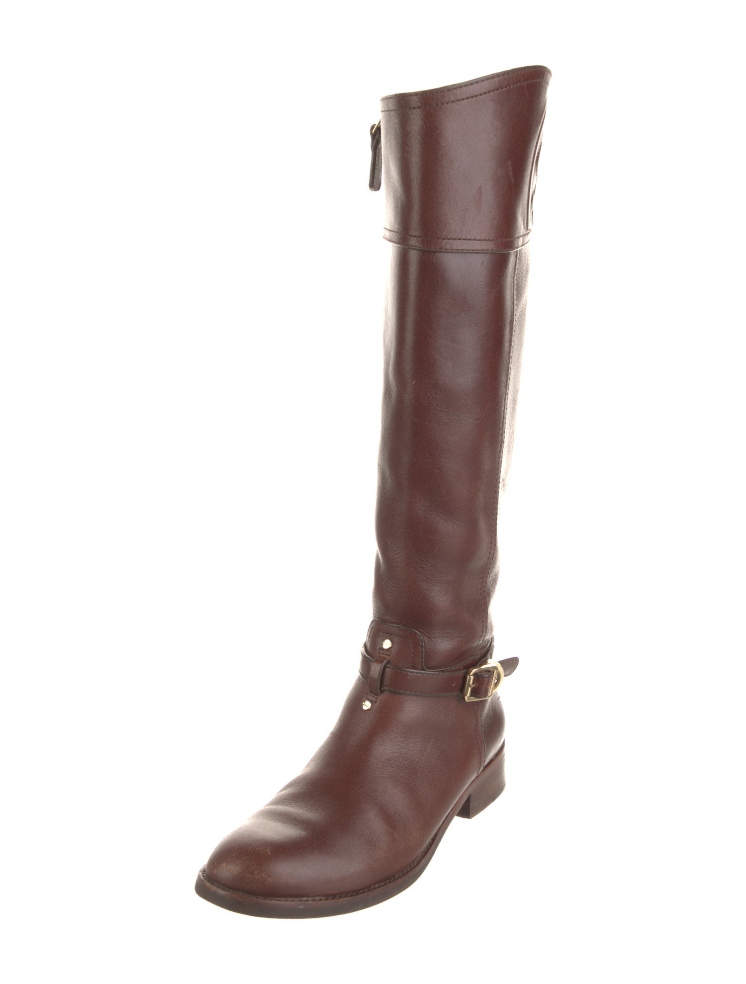 Tory Burch Leather Riding Boots