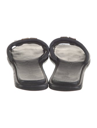 Tory Burch Leather Slides