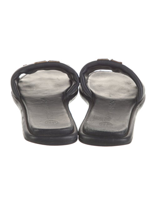 Tory Burch Leather Slides