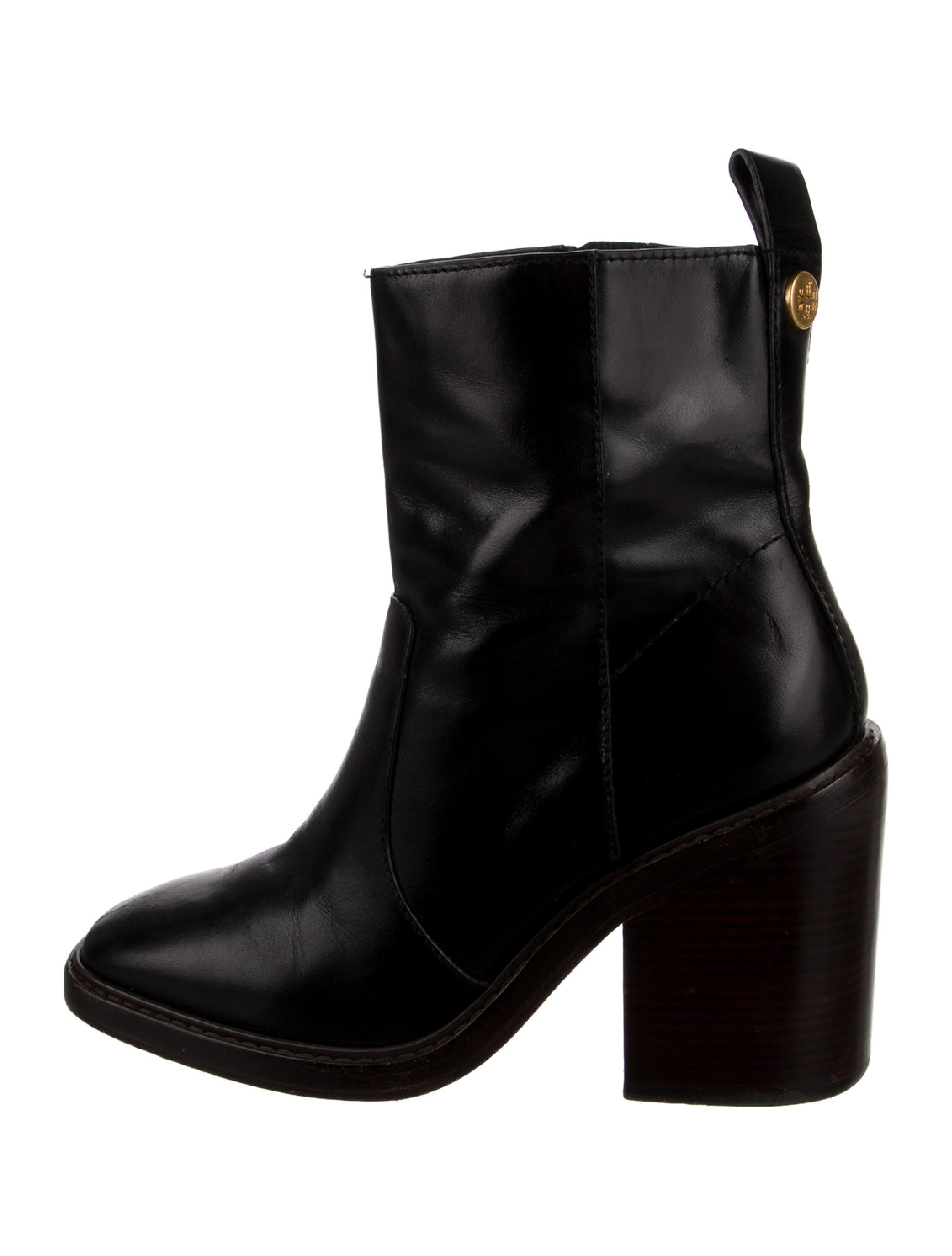 Tory Burch Leather Boots