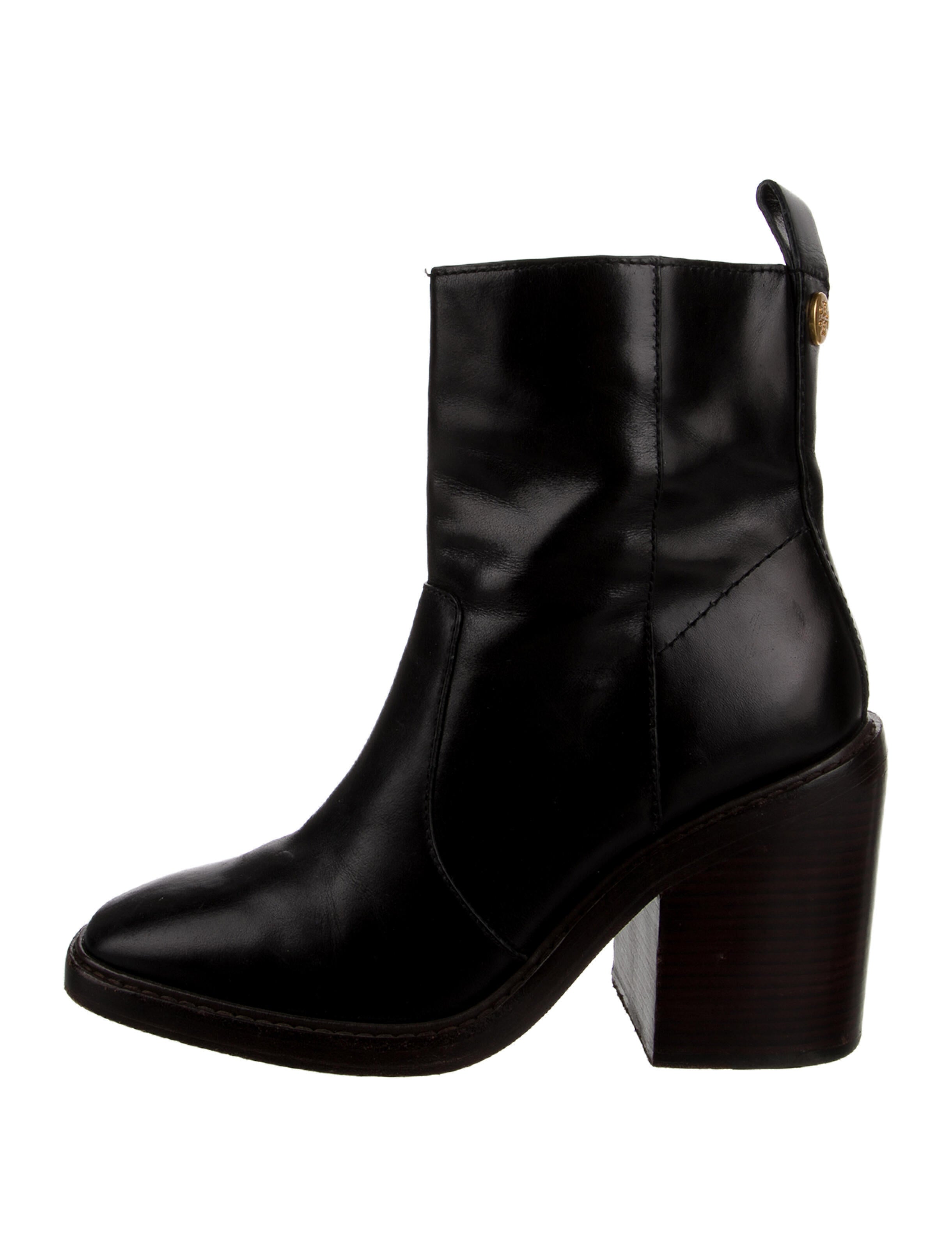 Tory Burch Leather Boots