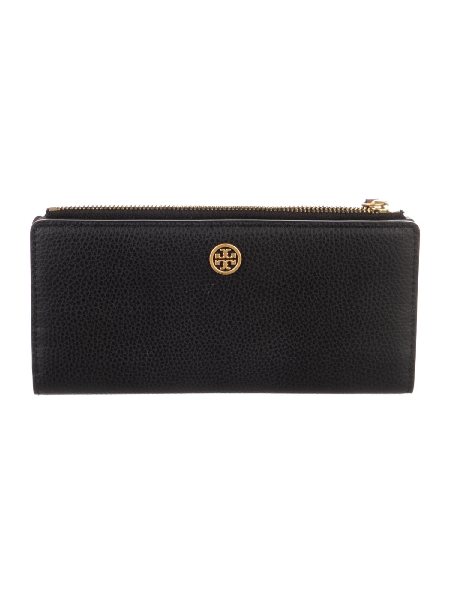 Tory Burch Signature Logo Leather Wallet