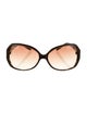 Tory Burch Oversize Gradient Sunglasses