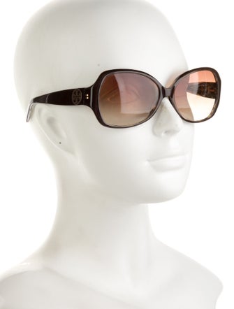 Tory Burch Oversize Gradient Sunglasses