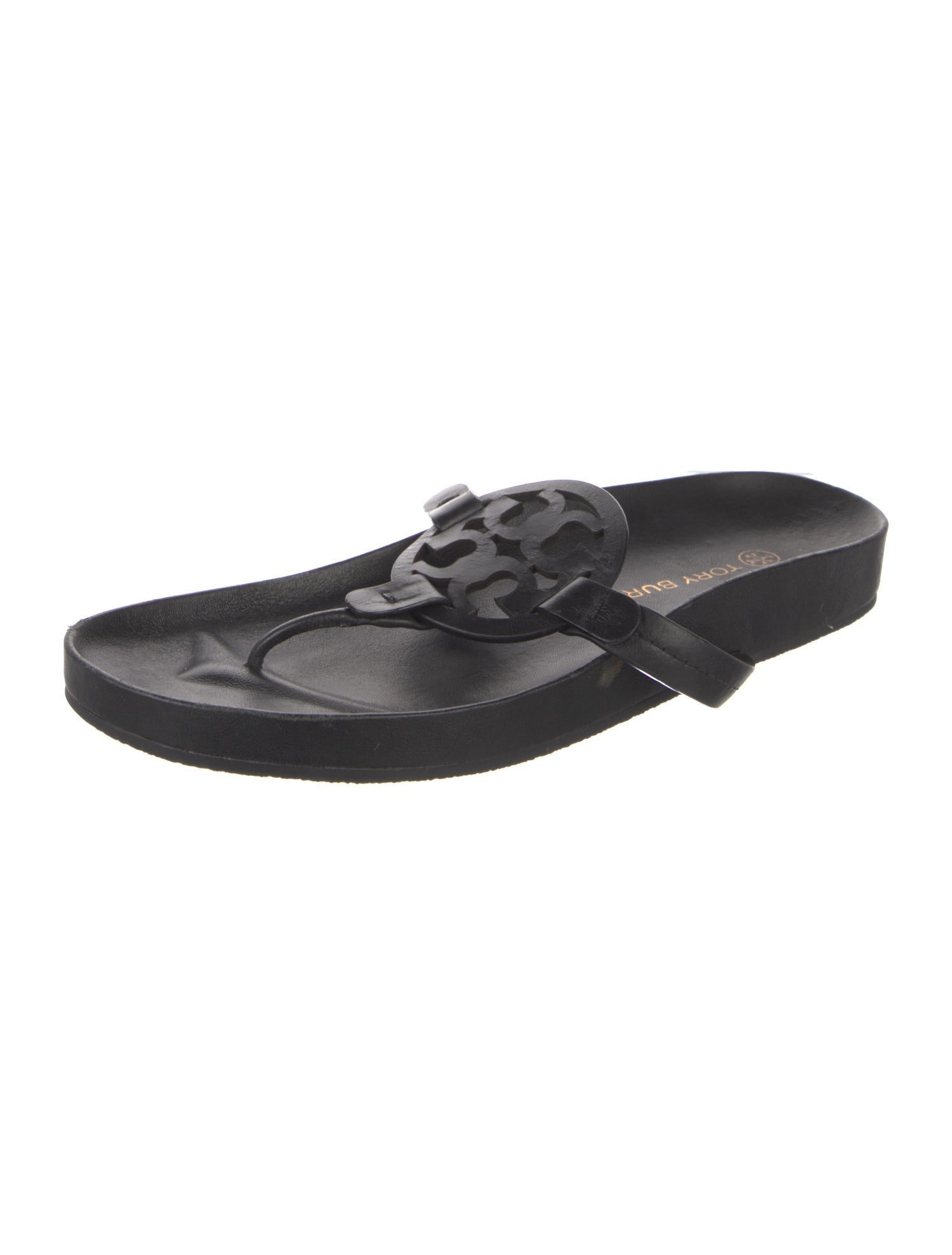 Tory Burch Leather Slides